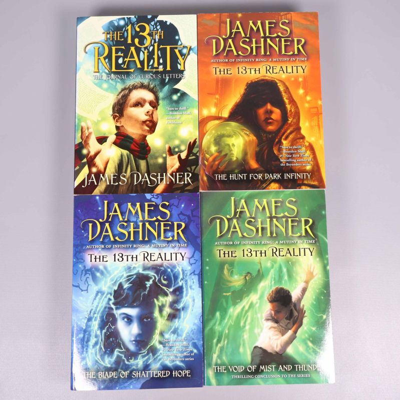 Framsidor av böckerna