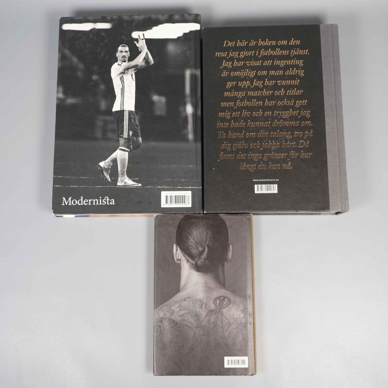 Baksidor på böckerna