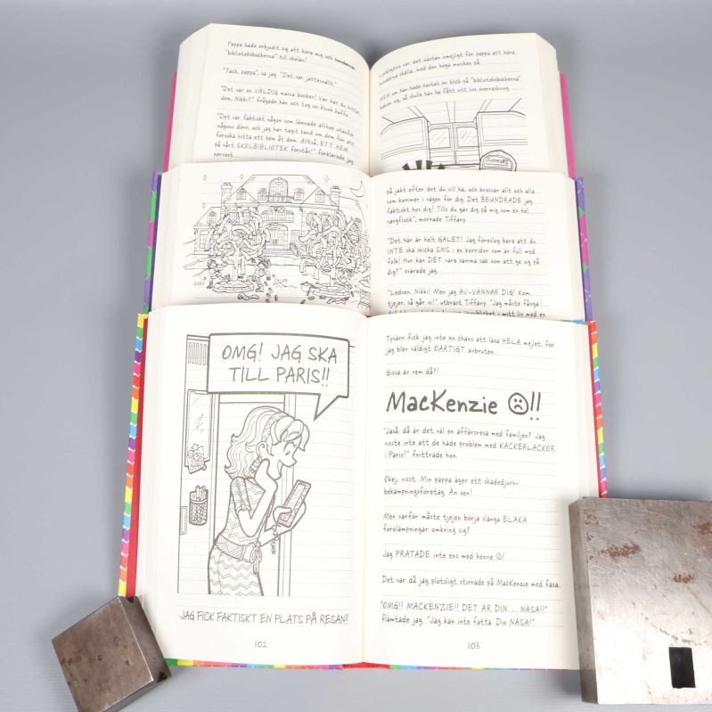 Uppslag ur Nikkis dagbok 