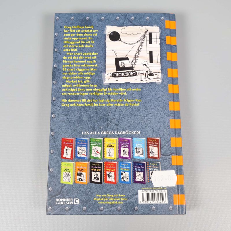 Baksidan av Dagbok för alla mina fans: På ny kula