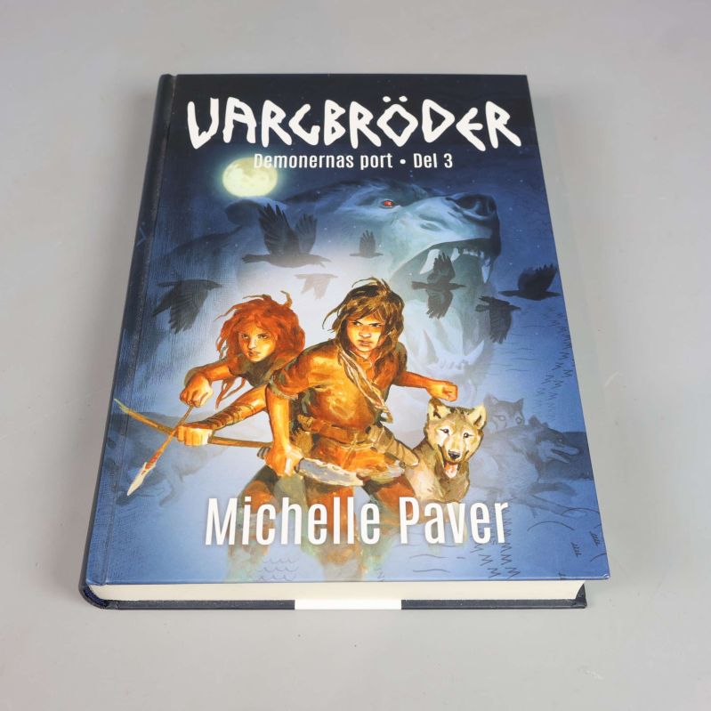 Omslaget till Vargbröder Del 3 Demonernas port med illustration