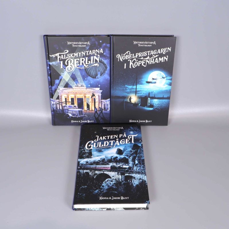 Tre fristående böcker från Historieväktarna Fenixtrilogin