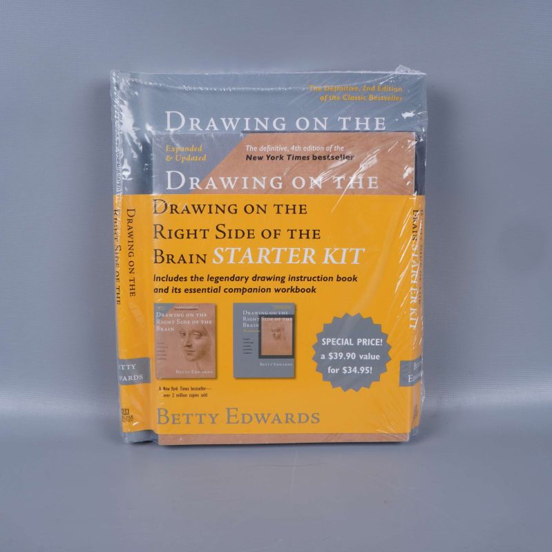 Framsida av Drawing on the Right Side of the Brain Starter Kit, inplastad