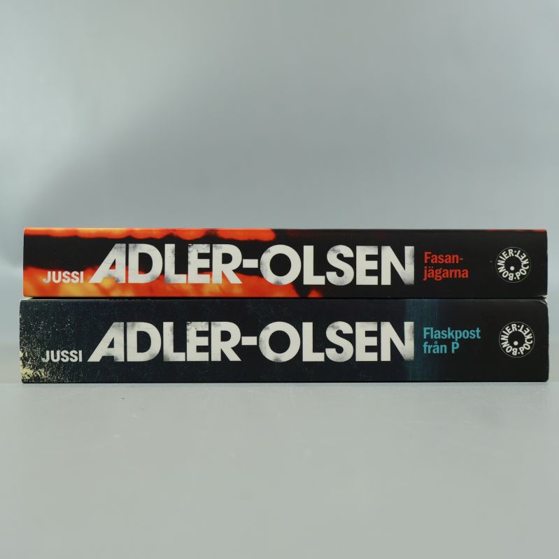 Ryggar på Fasanjägarna och Flaskpost från P av Jussi Adler-Olsen
