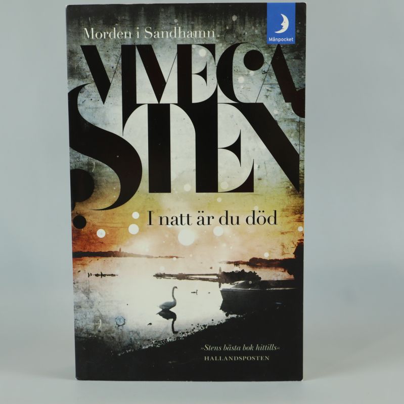 Framsidan på pocketboken I natt är du död av Viveca Sten
