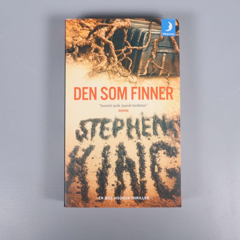 Framsidan av boken Den som finner av Stephen King