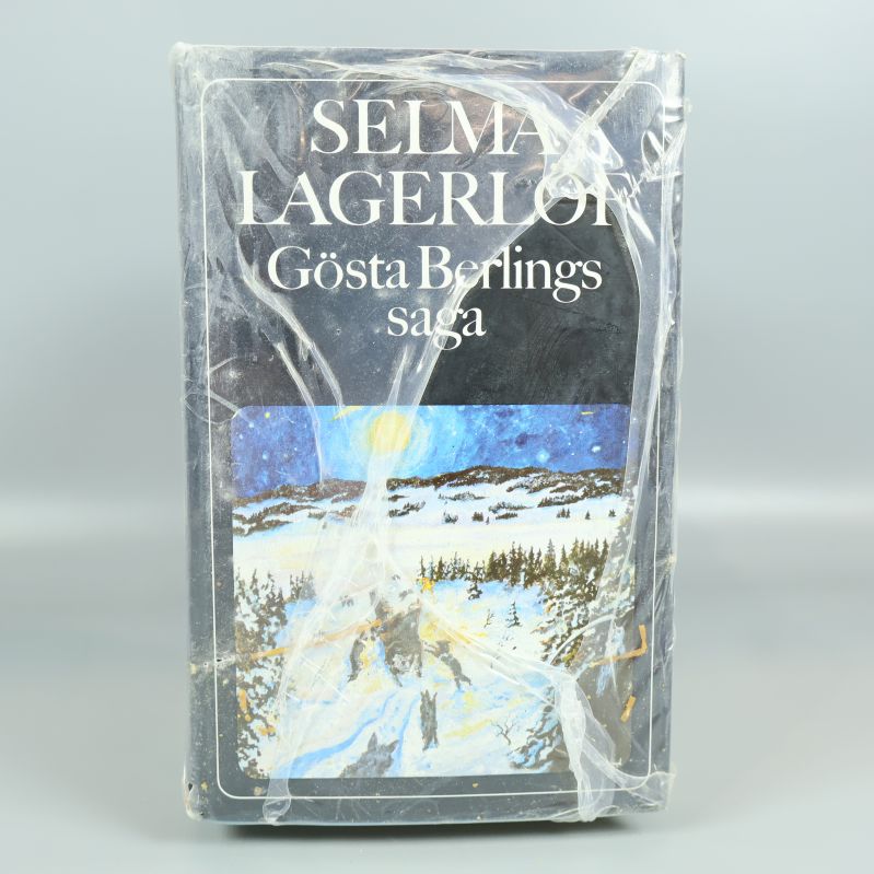 Framsidan av Gösta Berlings saga av Selma Lagerlöf med omslagsbild