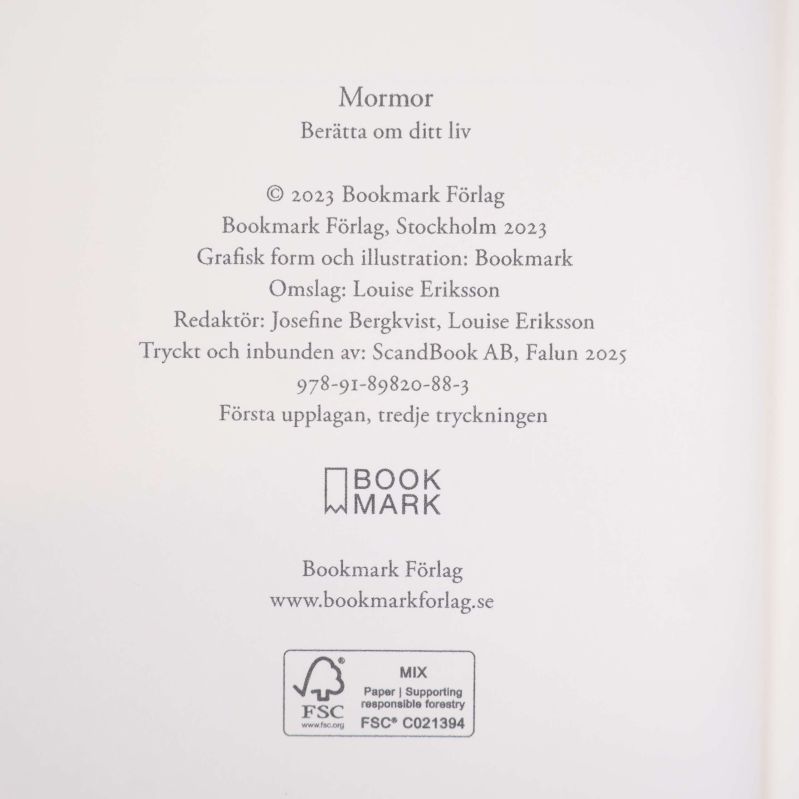 Titelblad med utgivningsinformation och ISBN 978-91-89820-88-3