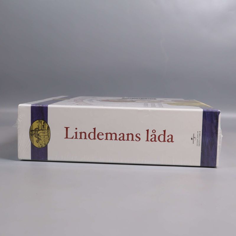 Lindemans låda box sedd från sidan med titeln synlig