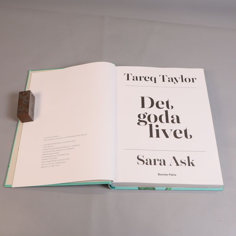 Titelsida i Det goda livet av Tareq Taylor och Sara Ask