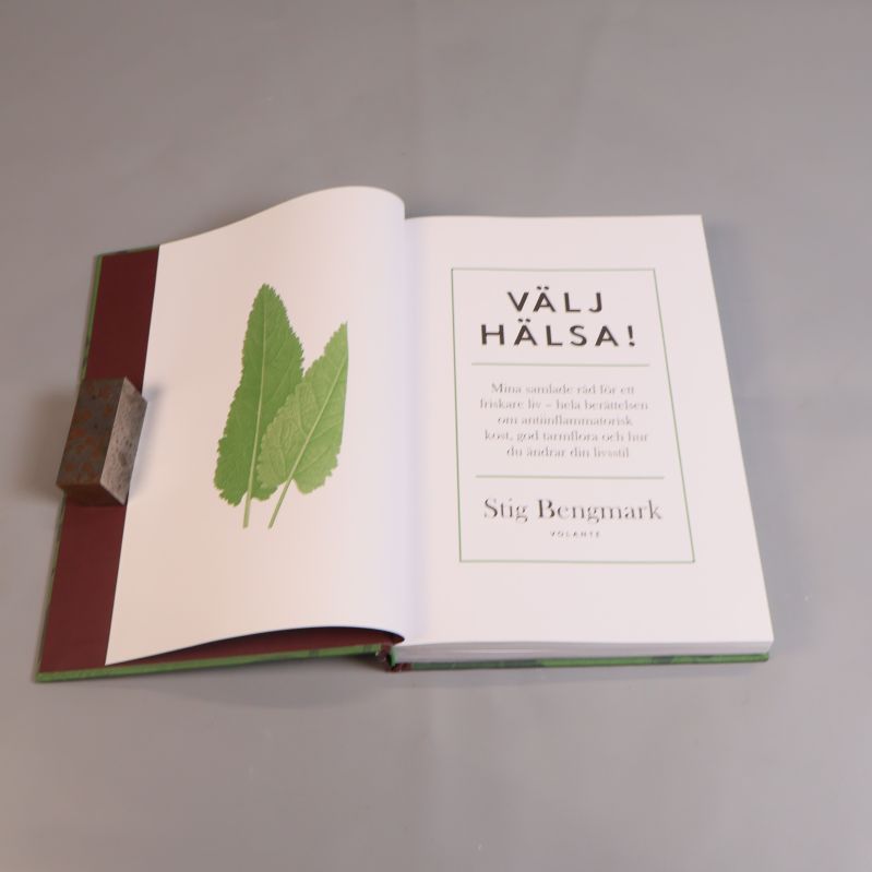 Boken uppslagen