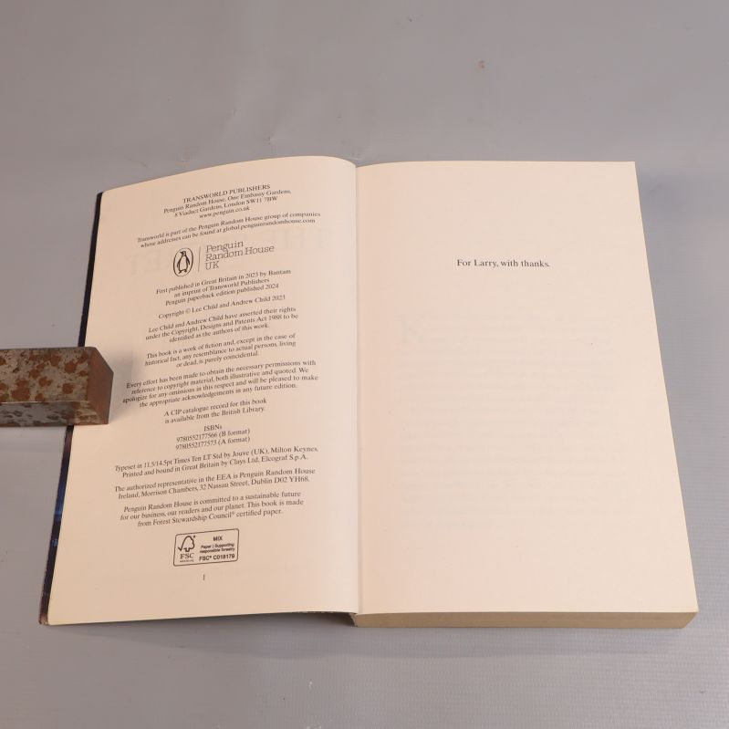 Uppslag i boken The Secret med copyright-sida och utgivningsinformation