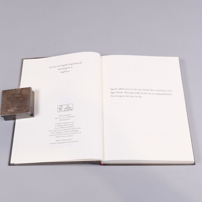 Trycksida och titelinformation i boken Sal 305 av Ingelin Angerborn