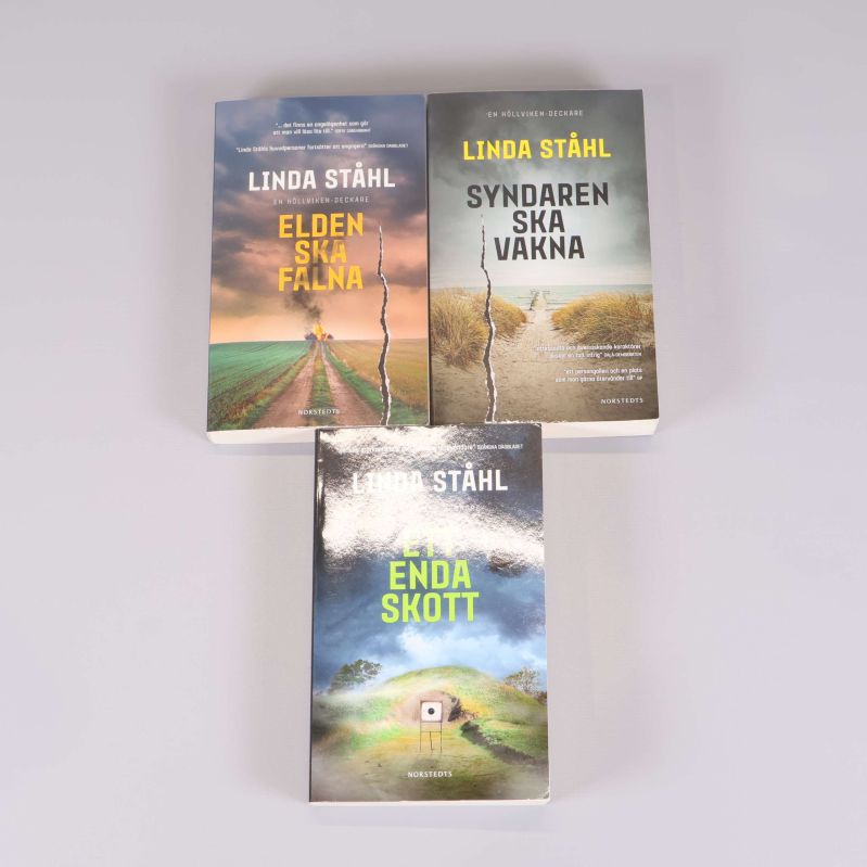 Tre pocketböcker av Linda Ståhl 