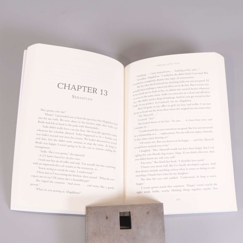 Uppslag i boken Happily letter after, kapitel 13 synligt