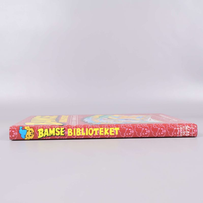 Ryggen på Bamsebiblioteket volym 5 med tydlig titel