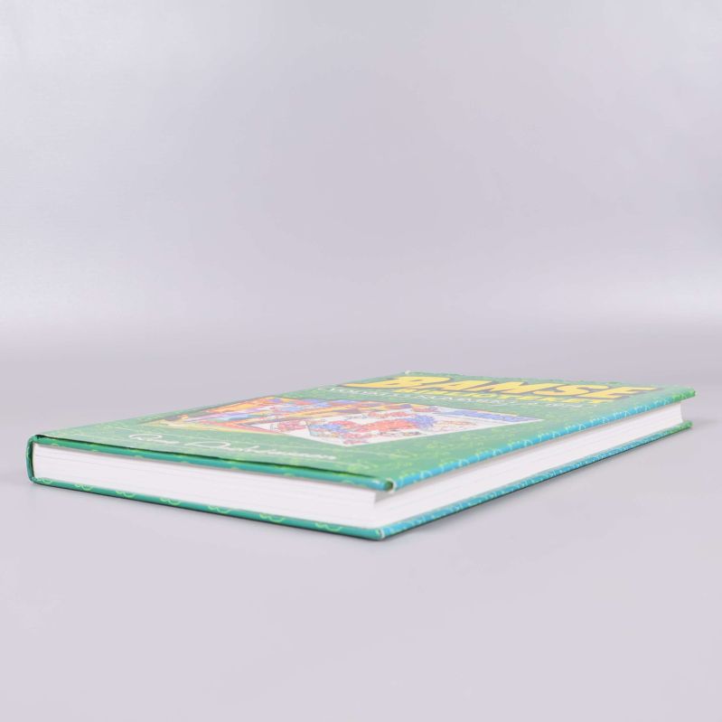 Sned sidovy av Bamse biblioteket volym 3 bok med synlig baksida och bokrygg