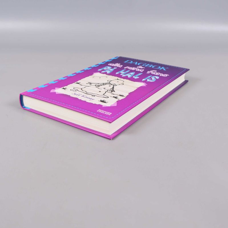 Boken Dagbok för alla mina fans På hal is från andra vinklar, visar framsida och kanter