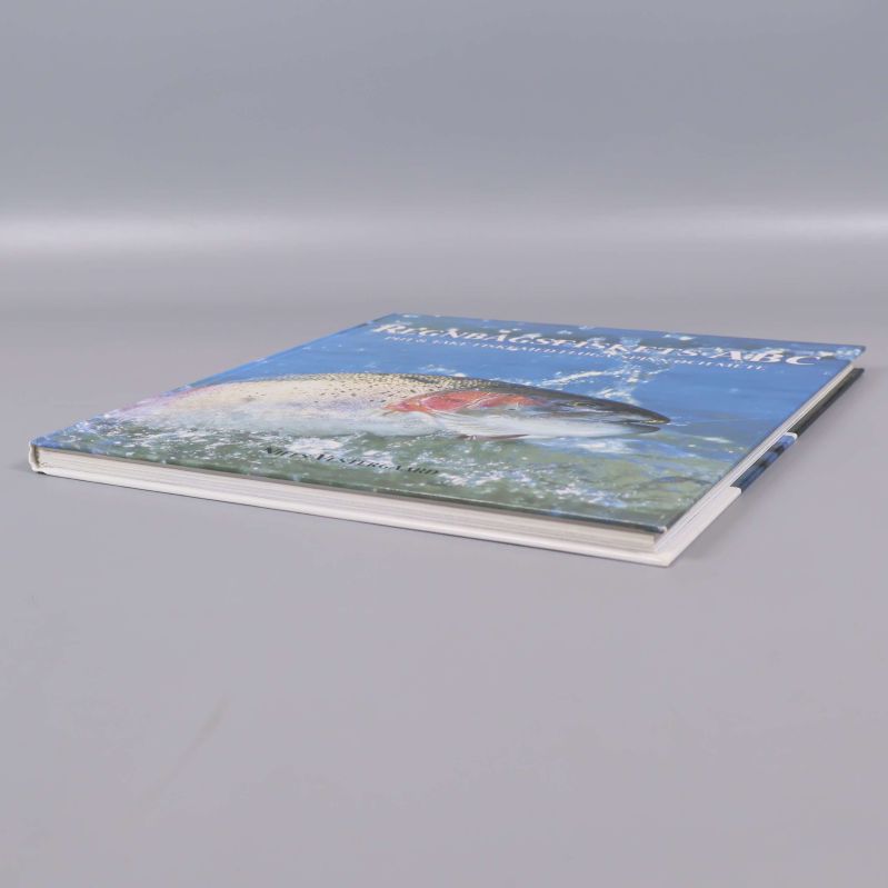 Boken liggande, snett framifrån med omslagsbilden synlig