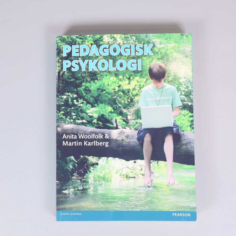 Framsida av boken Pedagogisk psykologi med färgstarkt omslag
