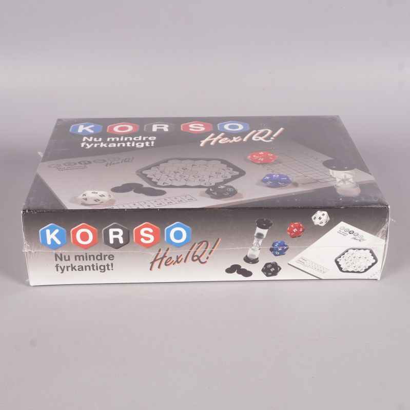 Korso HexIQ ask sedd snett ovanifrån visar komponenter