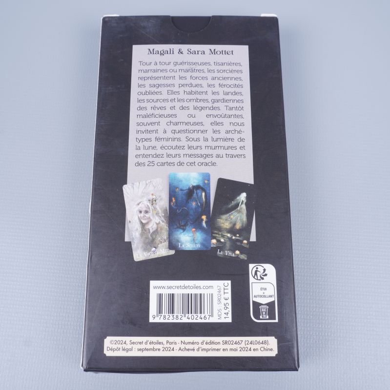 Baksida av asken med beskrivning