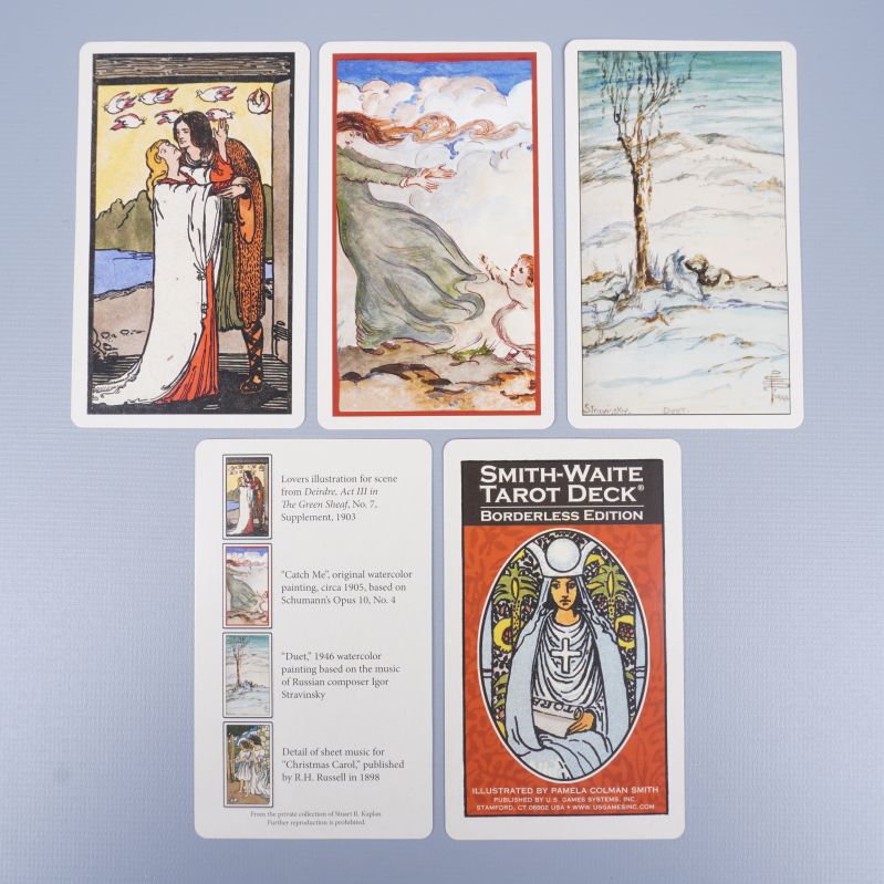 Närbild av extra kort illustrationer 