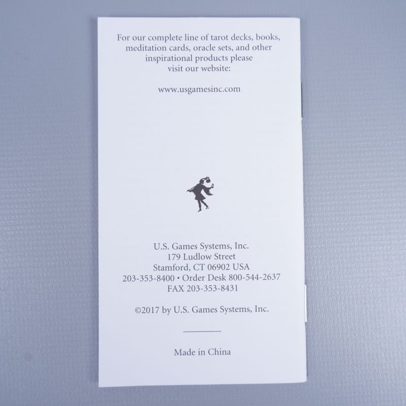 Baksida av guidehäfte med utgivarinformation och kontaktuppgifter