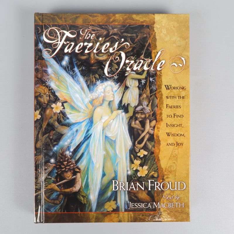 Guideboken till The Faeries' Oracle med färggrann framsida