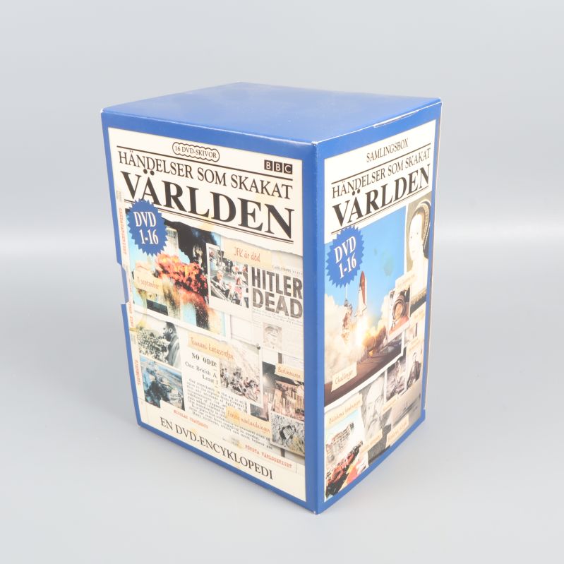 DVD-boxen fotograferad snett framifrån