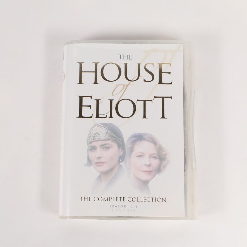 Framsidan av The House of Eliott DVD-box med två karaktärer