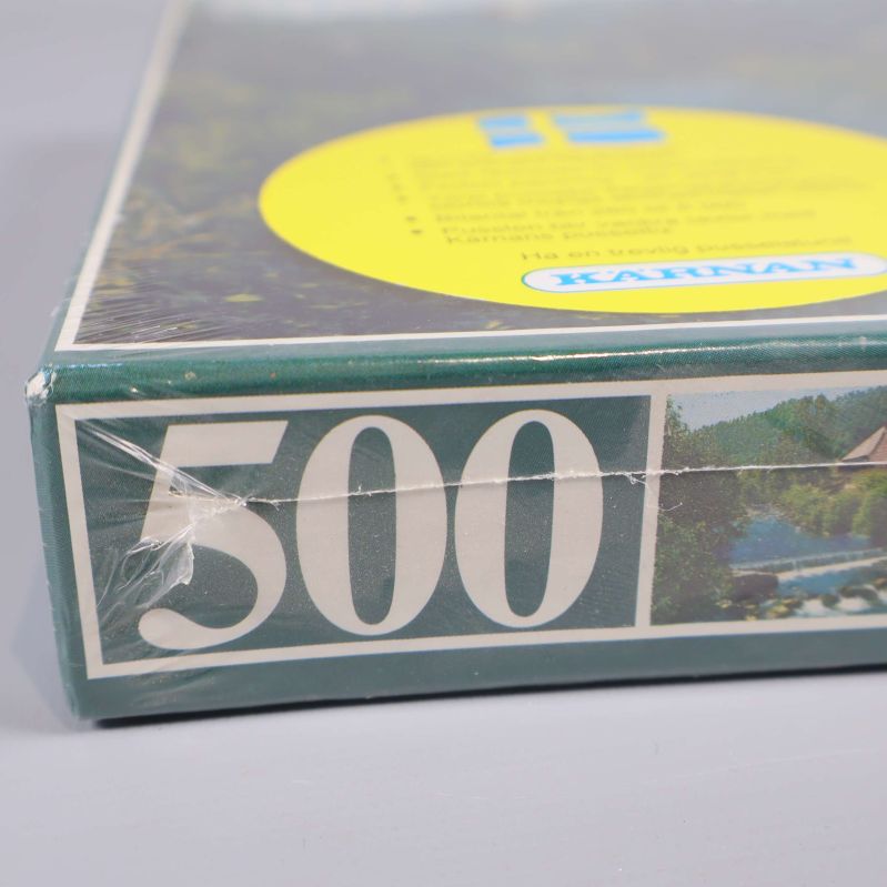 Närbild på hörn visar 500 bitars markering