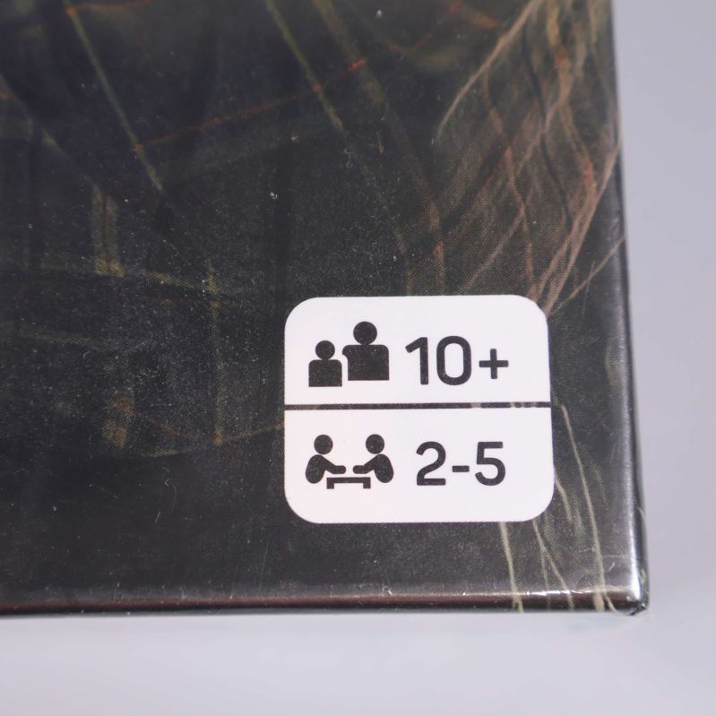 Åldersrekommendation och antal spelare på spelkartong