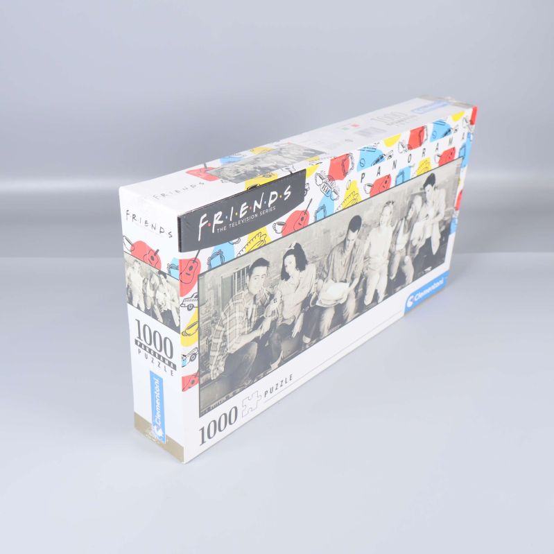 Snedvy av Friends Panorama pussellåda med färgglada detaljer