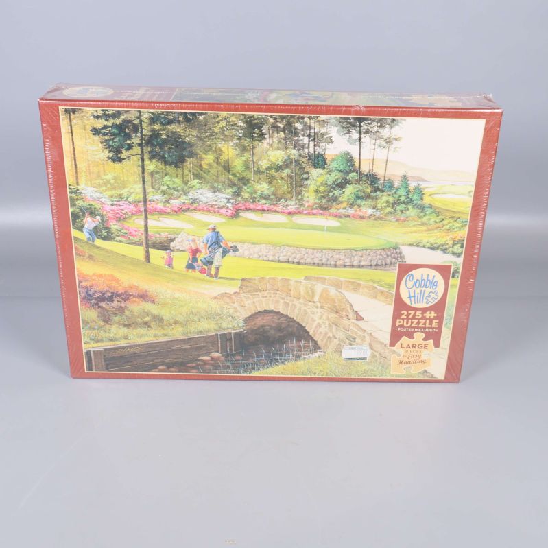 Framsida av Cobble Hill golfpussel med 275 bitar