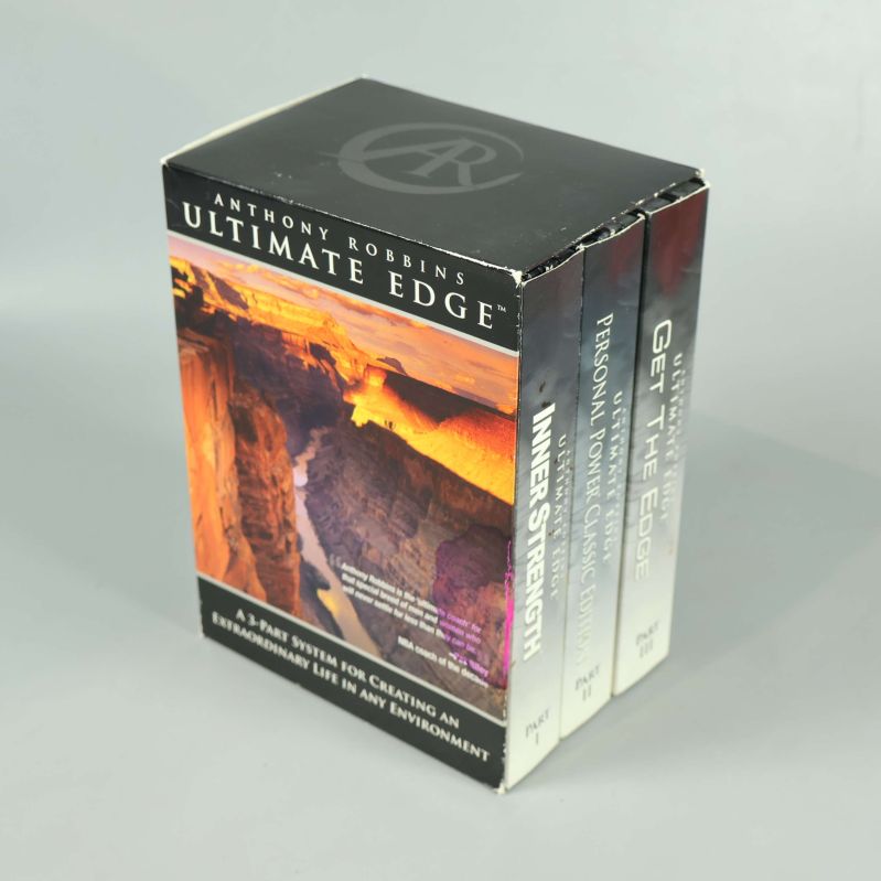 Samlingsbox med tre ljudprogram av Anthony Robbins