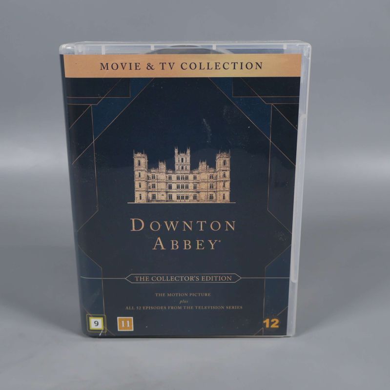 Framsida av Downton Abbey DVD samlarbox