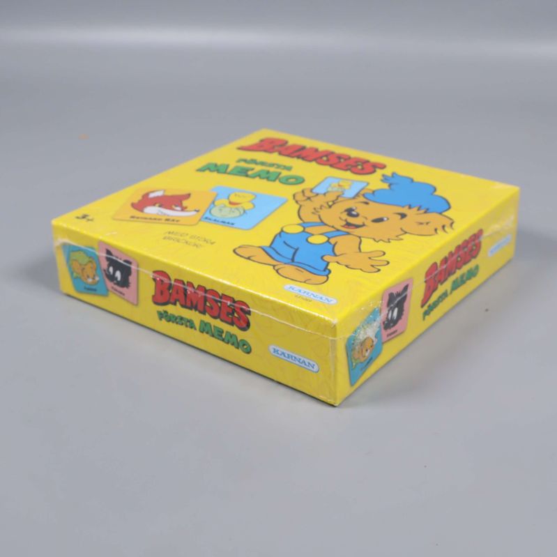 Bamses Första Memo liggande vy med illustrationer