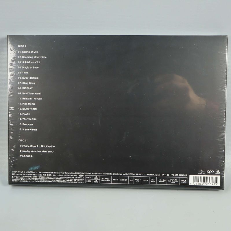 Tracklist och teknisk information på baksidan av albumet