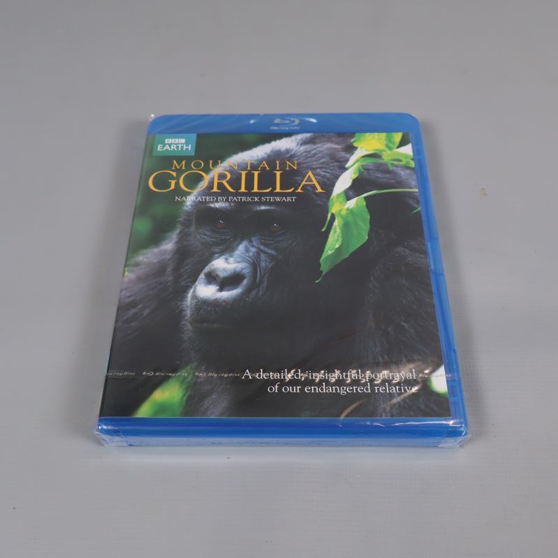 Blu-rayfodral med gorilla på framsidan
