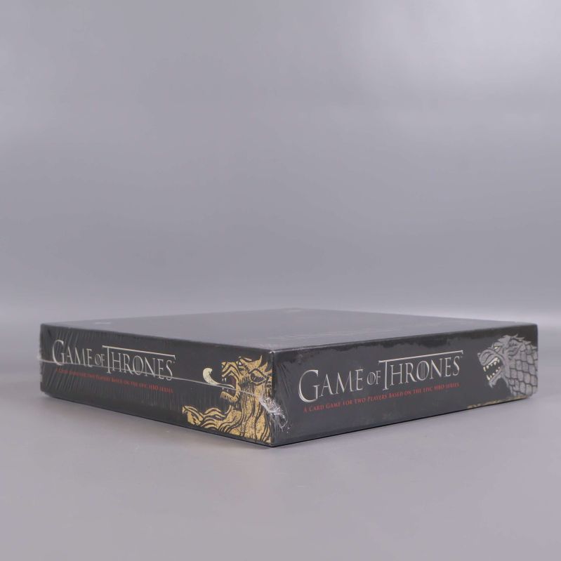 Game of Thrones brädspel sett från sidan med dekor