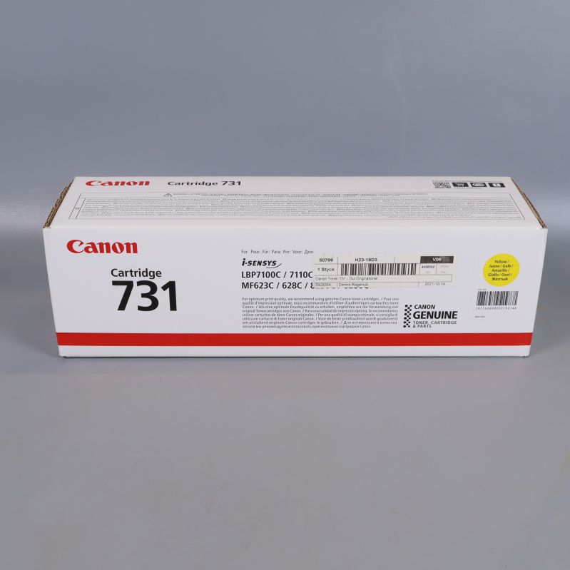 Canon Cartridge 731 patronförpackning för skrivare visas framifrån