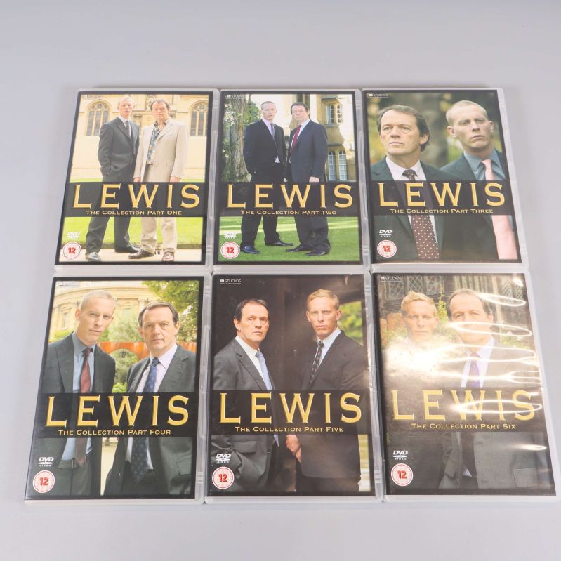 Sex dvd-fodral med omslag från Lewis The Collection