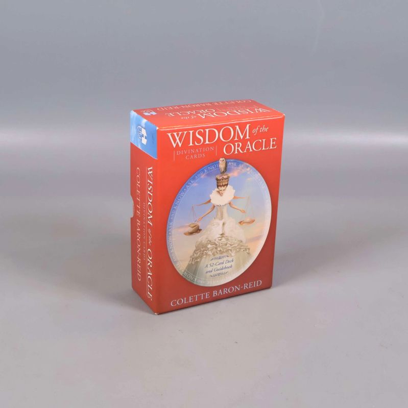 Framsida av Wisdom of the Oracle ask med lock