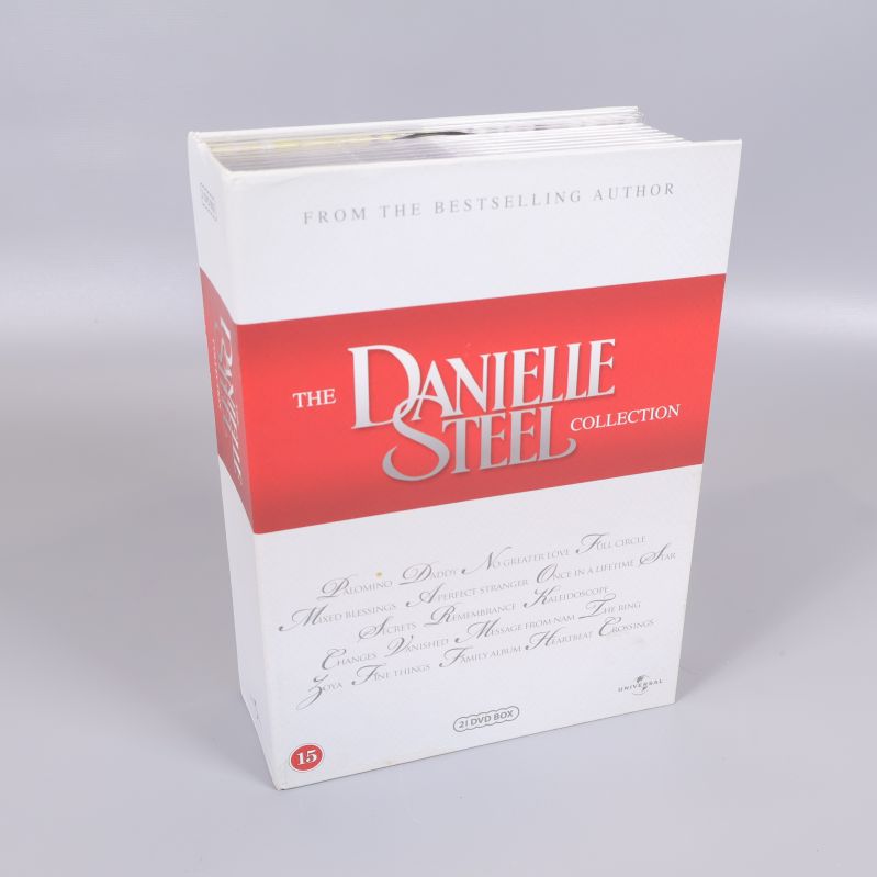 Sned vy av The Danielle Steel Collection DVD-box