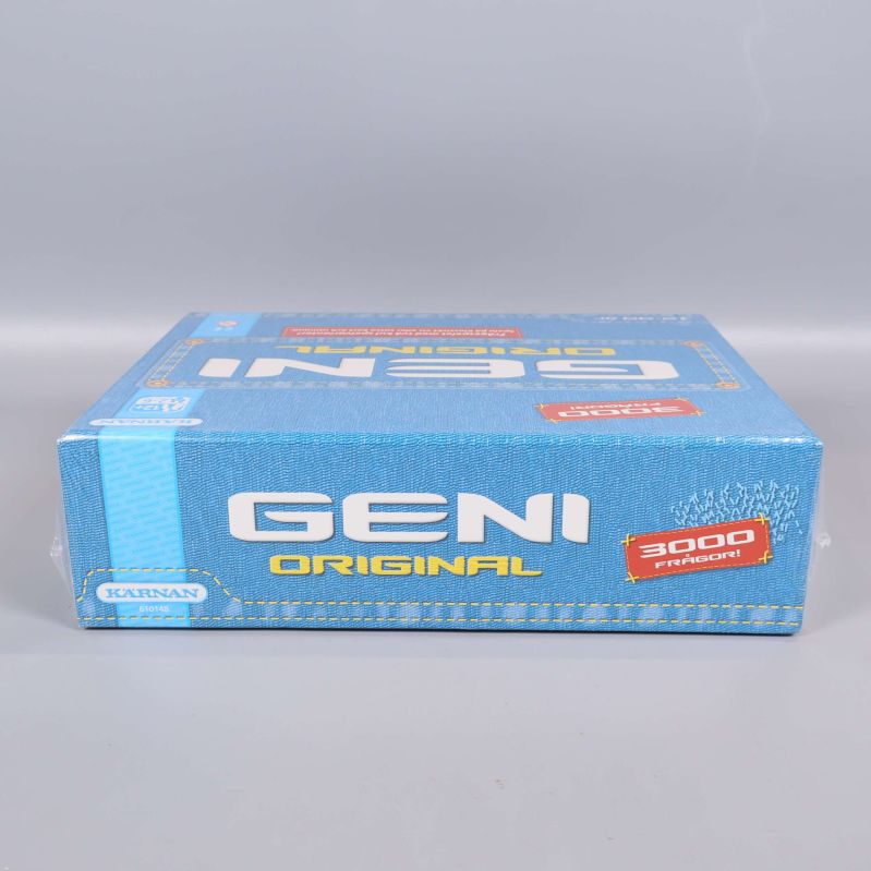 Geni Original spel ask fotograferad snett ovanifrån