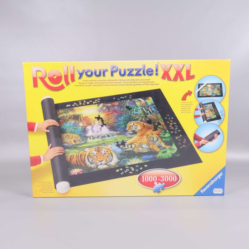 Framsidan av XXL Roll your Puzzle låda