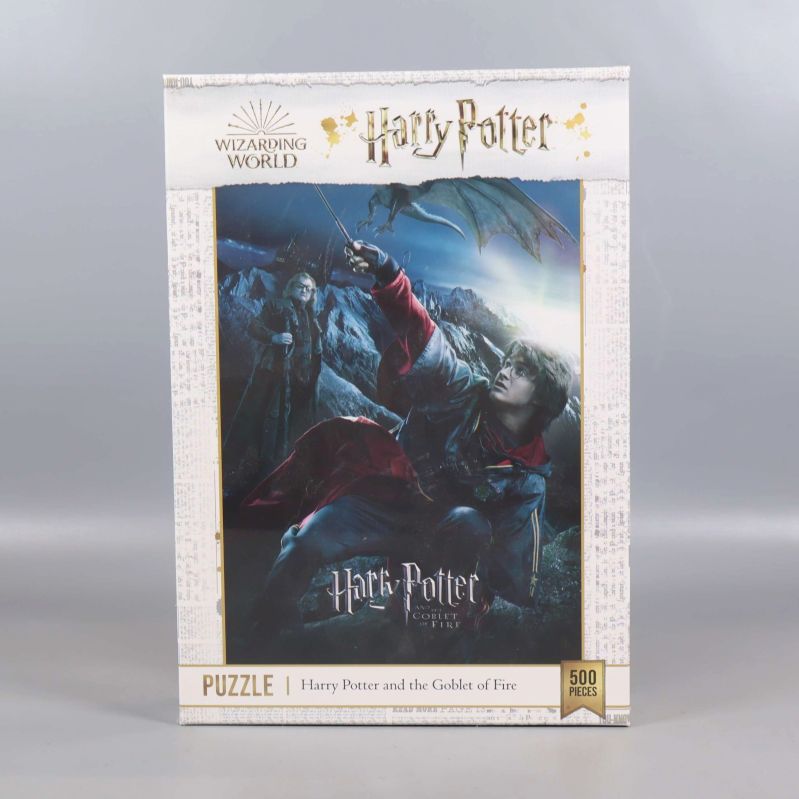 Framsidan av Harry Potter pussel med filmiskt motiv