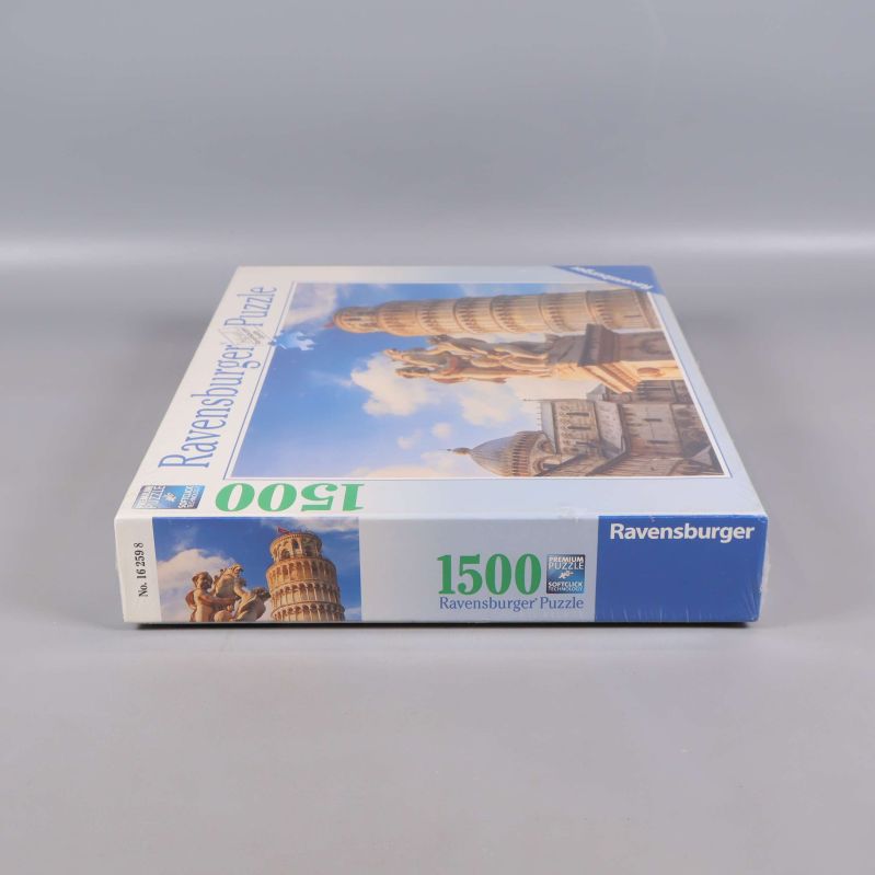 Pussellådan visad liggande, 1500 bitar Ravensburger