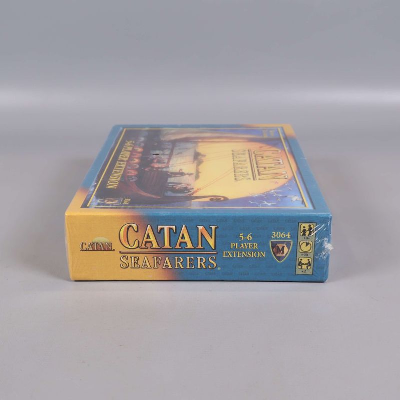 Catan Seafarers 5-6 Player Extension liggande, synlig framsida och sida